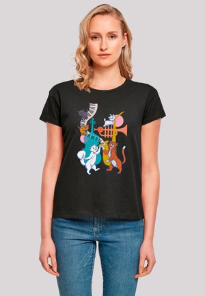 DISNEY ARISTOCATS DANCING - Print T-shirt - schwarz