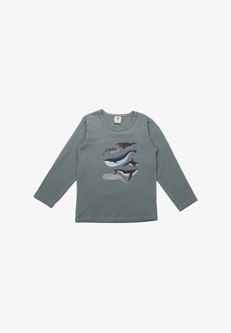 Walkiddy THE GREAT WHALES - Long sleeved top - grün
