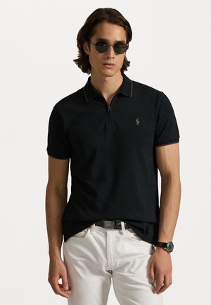 Polo Ralph Lauren CUSTOM SLIM FIT STRETCH MESH POLO SHIRT - Bluză polo - black