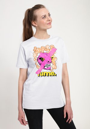 FUME - T-Shirt print - white
