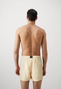 Björn Borg PRINT SWIM - Bañador corto - light yellow