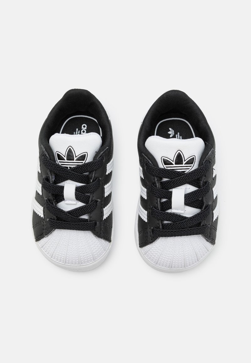 adidas gazelle silver green womens Black adidas Superstar II Comfort Closure Elastic Lace Shoes
