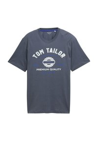 LOGO TEE - Majica kratkih rukava s printom - blueish grey