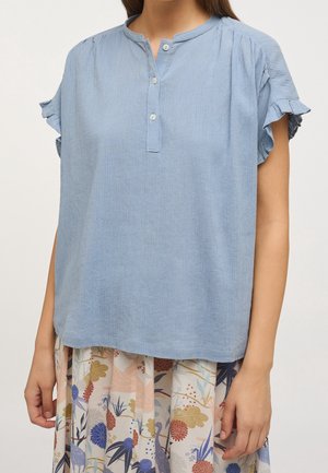 Blouse - blue