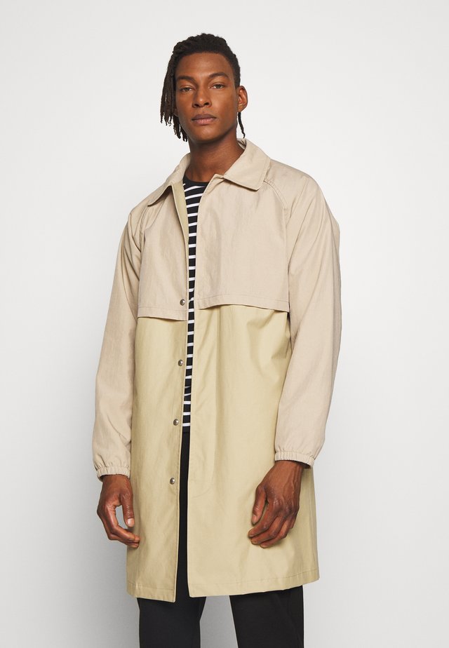 MENS CAR COAT - Kort kappa / rock - beige