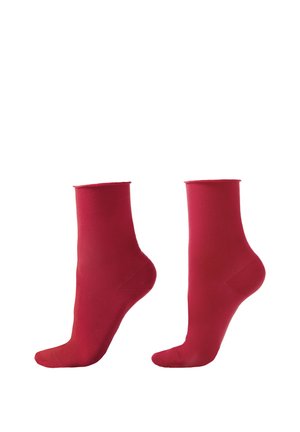 Calzedonia, NON-ELASTIC - Chaussettes - red