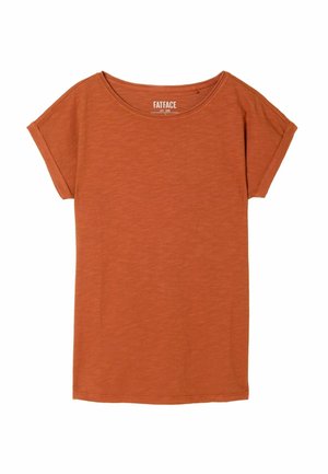 FatFace, REGULAR FIT - T SHIRT  . - Lihtne T-särk - chestnut brown