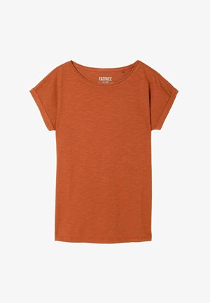 FatFace, REGULAR FIT - T SHIRT . - Lihtne T-särk - chestnut brown