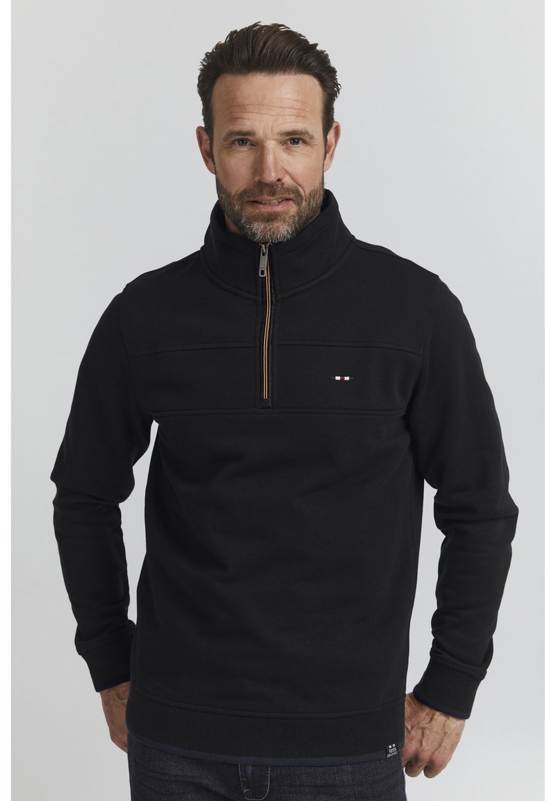 Herren Strickjacken | FQ1924 FQJulian Strickpullover black beauty/schwarz - JA31358 Herren Strickjacken | FQ1924 FQJulian Strickpullover black beauty/schwarz - JA31358
