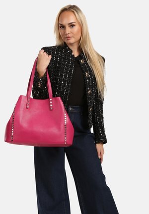 DrachenLeder, Cabas - fuchsia pink