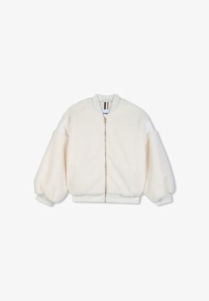 BOSS Kidswear, BLOUSON EN SHERPA - Veste polaire - ivory