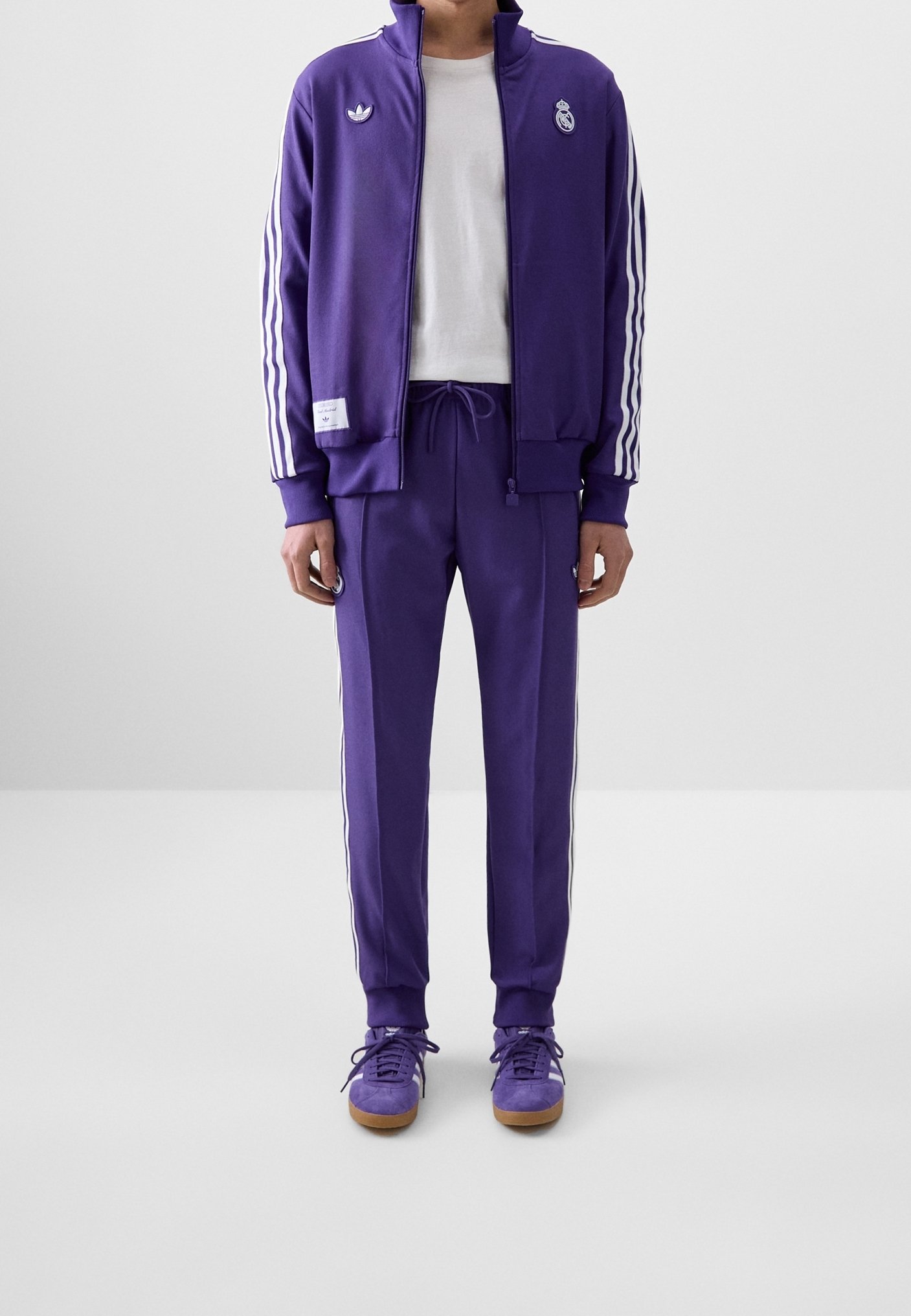 絶版‼️ PURPLE STARS purple fashion adidas Originals Club wear - purple - (Pre-owned) - Zalando
