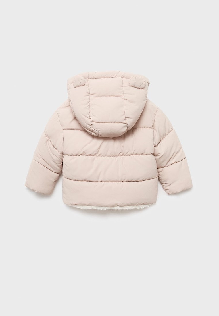 Mango Kids Abrigo de invierno beige
