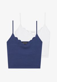 Selezionato, white/dark blue
