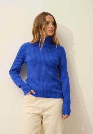 Strickpullover - persian blue