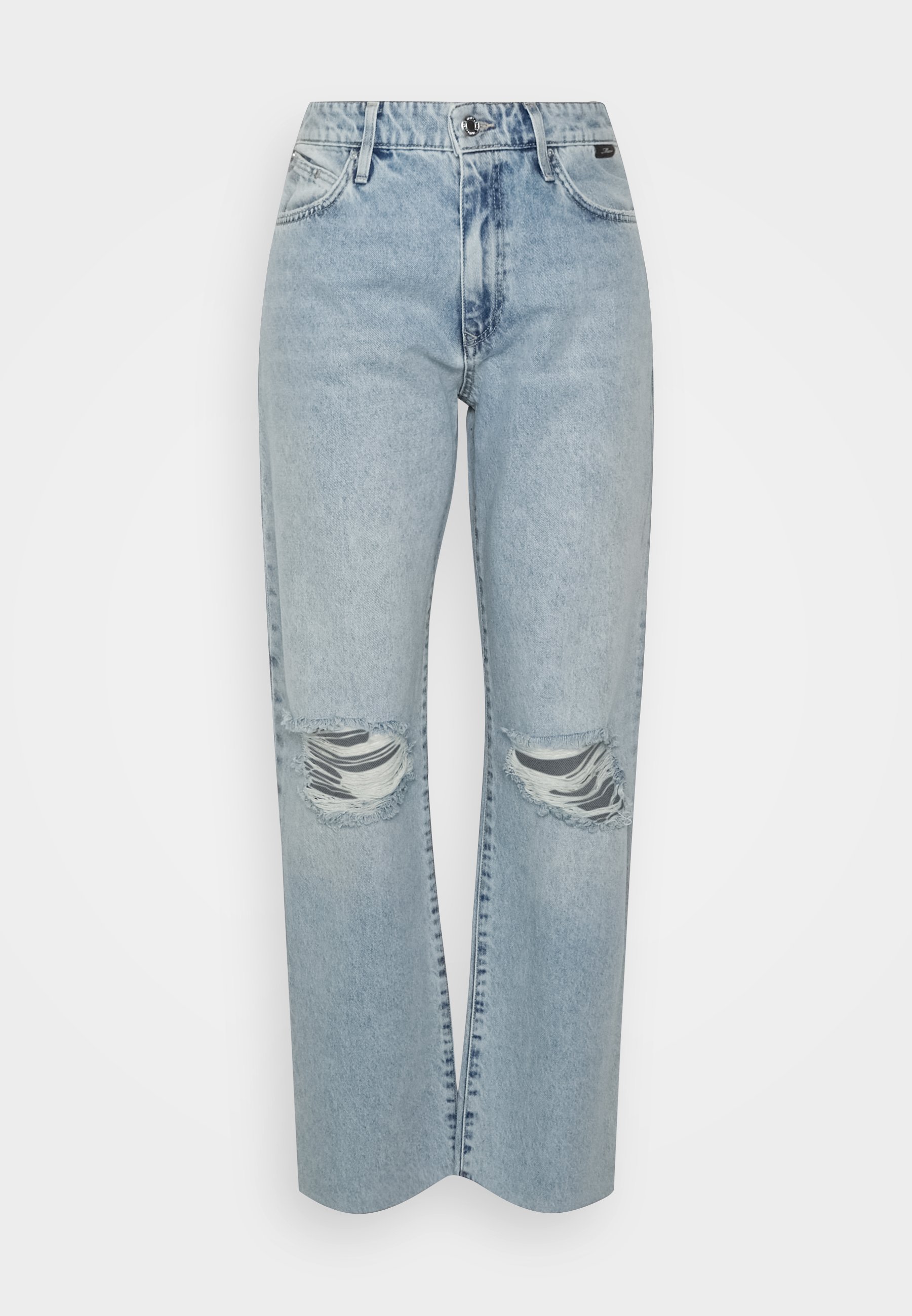 Mavi BERLIN - Relaxed fit jeans - light denim/destroyed denim - Zalando.de