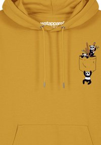 watapparel POCKET PANDAS - Hoodie - ochre