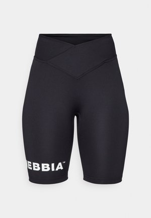 Nebbia CROSSOVER BIKER SHORTS - Legging - black