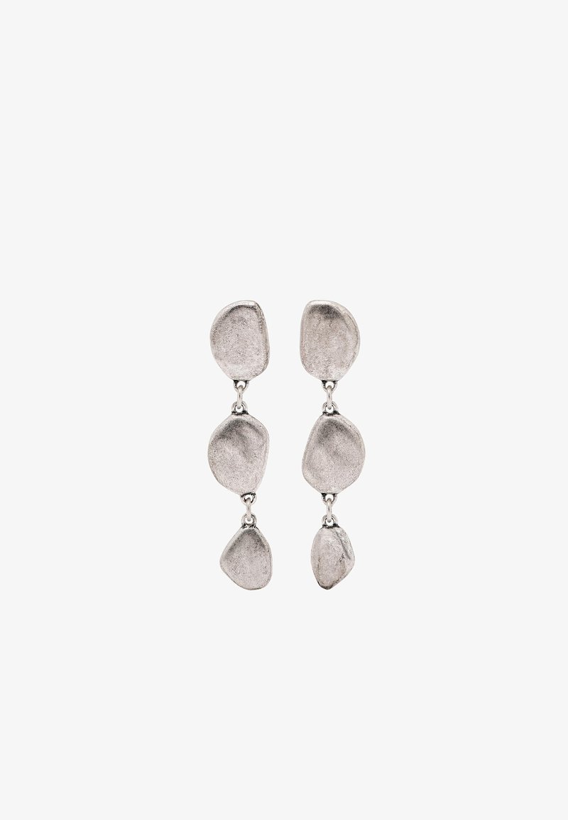 Massimo Dutti Earrings - silver-coloured