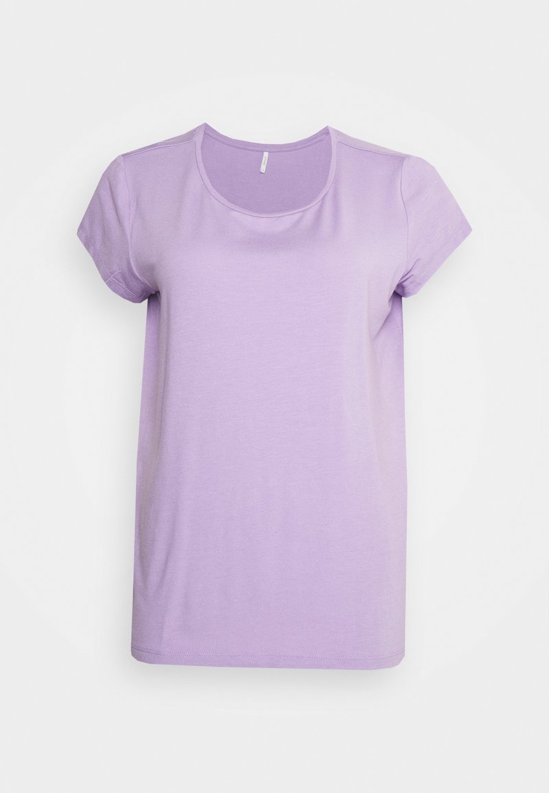 Damen T-Shirts | ONLY ONLGRACE T-Shirt basic viola/lila - HY97035 Damen T-Shirts | ONLY ONLGRACE T-Shirt basic viola/lila - HY97035