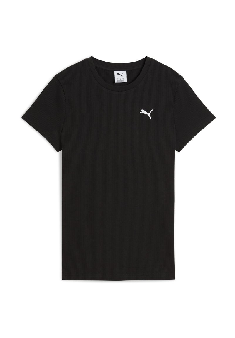 Puma T-shirt basic zwart