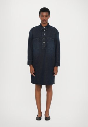 CLOSED DRESS - Dongerikjole - dark blue