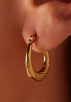 Lucardi COIN - Oorbellen - gold-coloured