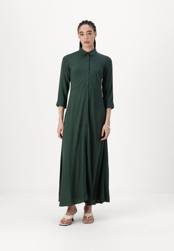 YASSAVANNA LONG DRESS - Blusenkleid - sycamore