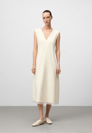 V-NECKLINE - Freizeitkleid - ecru