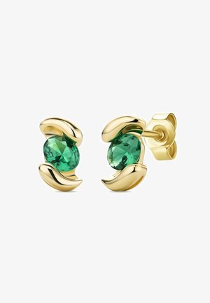 DIAMANT L'ÉTERNEL, CREATED EMERALD - Kolczyki