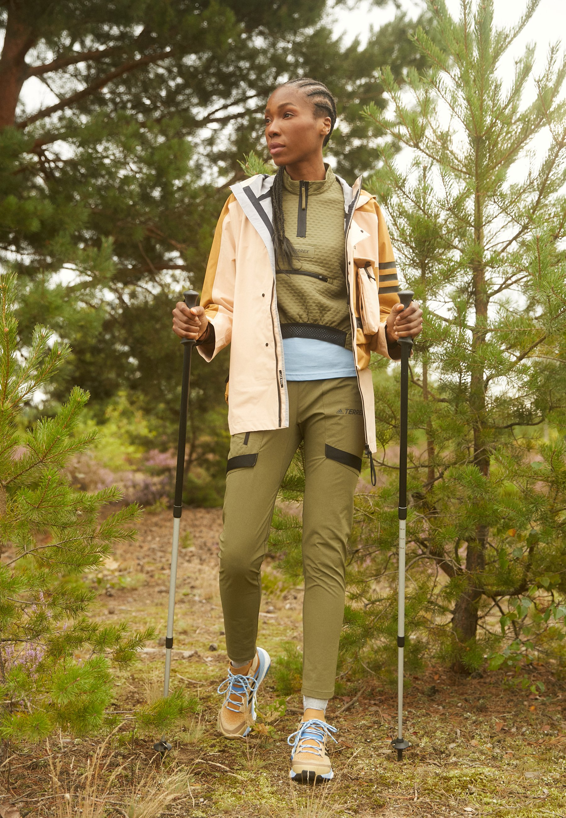 adidas outdoors urban hiker in beige