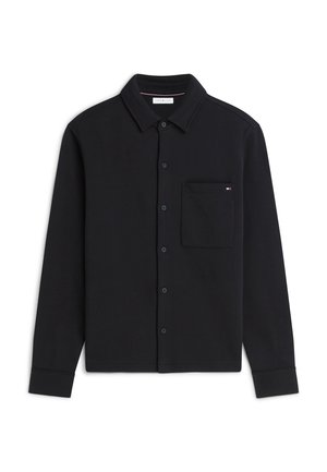 Tommy Hilfiger, ESSENTIAL OVERSHIRT CORE - Ing - black