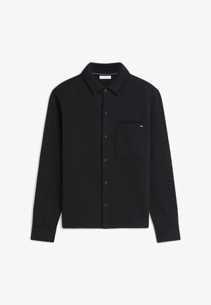 Tommy Hilfiger, ESSENTIAL OVERSHIRT CORE - Ing - black