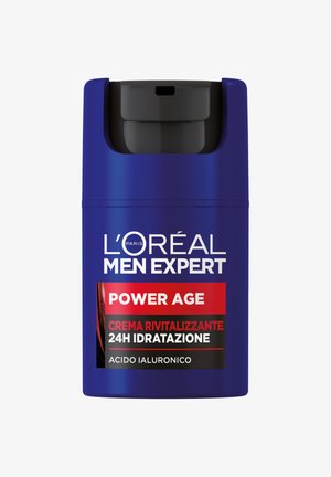 L'Oréal Men Expert CREMA RIVITALIZZANTE POWER AGE, 24H IDRATAZIONE, CON ACIDO IALURONICO, 50ML - Crema da giorno