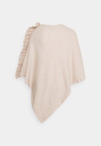 PONCHO - Viitta - oat melange