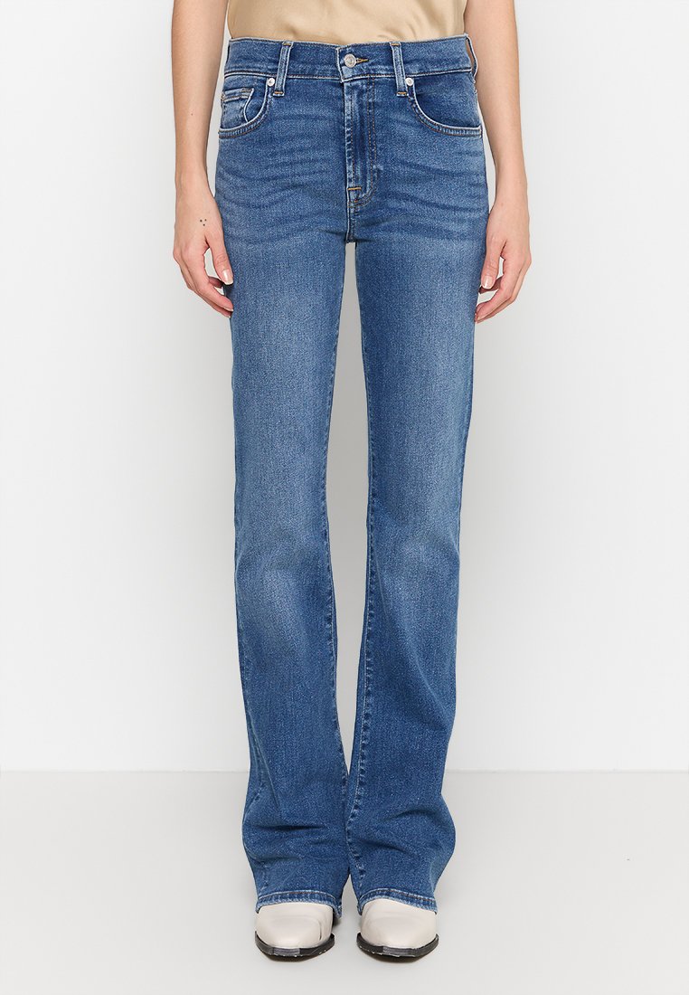 7 For All Mankind Bootcut jeans blauw