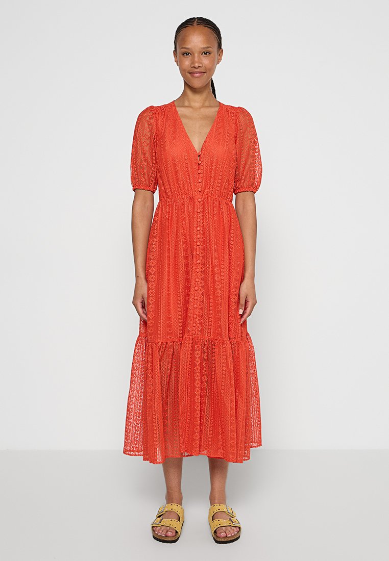 Desigual Blousejurk koraalrood Desigual Blousejurk koraalrood