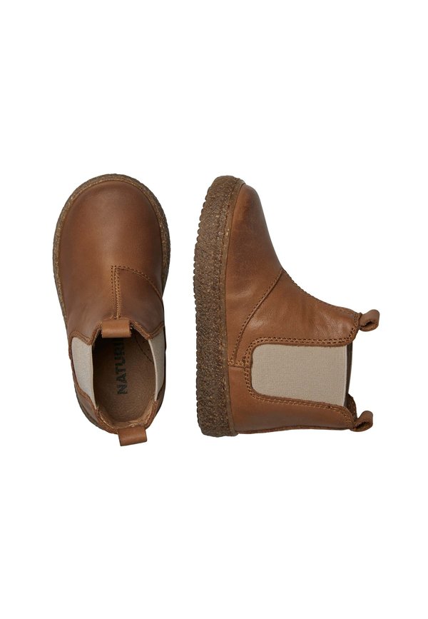 Stiefelette – cognac