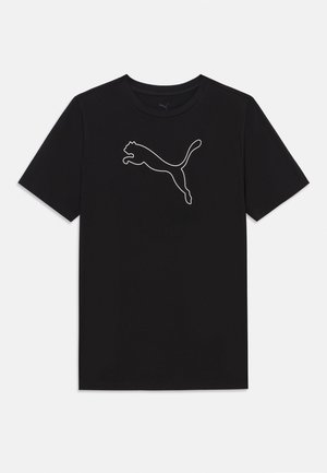 CAT LOGO TEE UNISEX - T-Shirt print - puma black