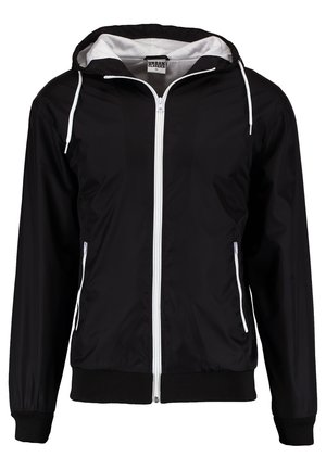 Urban Classics Übergangsjacke - black/white