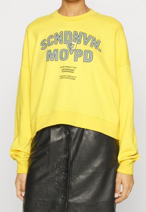 Sweatshirt - yellow