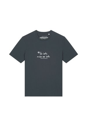 ES IST WIE ES IST - T-shirt print - india ink grey