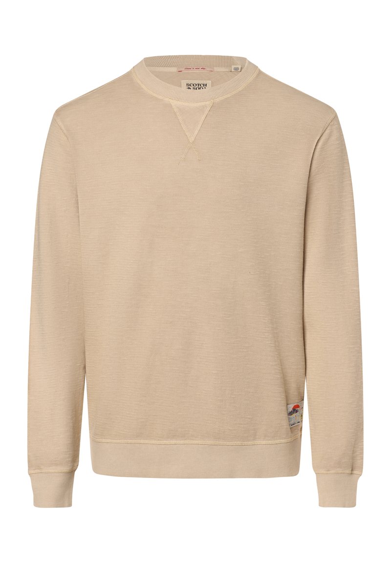 Scotch & Soda Sweater zandkleur Scotch & Soda Sweater zandkleur