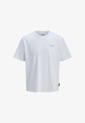 Jack & Jones, JJEARCHIVE GRAPHIC TEE SS ONECK NOOS PLS - Basic póló - bright white