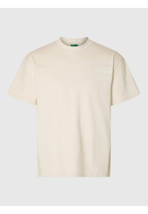 RELAXED FIT - T-shirts med print - snow white