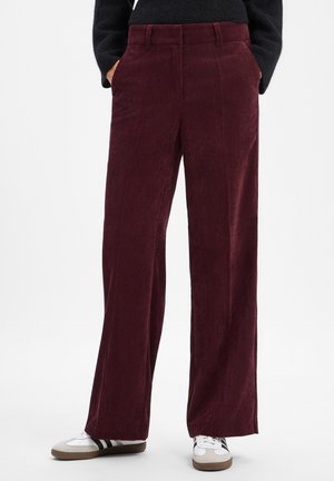 Cambio CAMBIO HOSE AMELIE - Trousers - aubergine