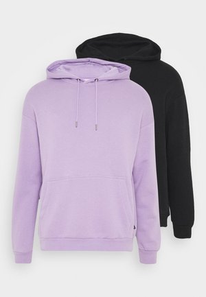 2 PACK UNISEX - Jersey con capucha - lilac