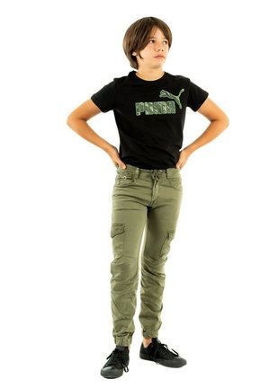 Pantalones cargo - vert