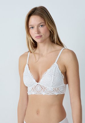 Etam ESCALE - Triangle bra - white