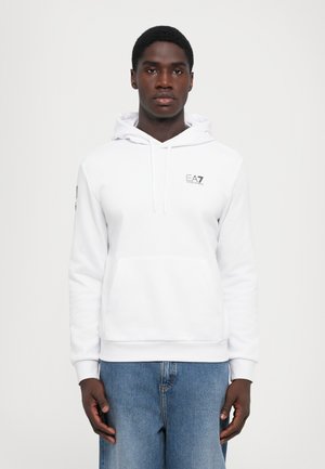 TRAIN LOGO SERIES HOODIE EXTENDED - Hoodie - white/black